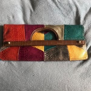 Nine West Multicolor Clutch Bag